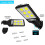 Εξωτερικό φωτιστικό δρόμου LED Fankiway IP65 από το σούρουπο έως την αυγή με 6