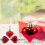 Heart-Shaped Ornaments Red Pink Silver Glitter 36 Pcs 5