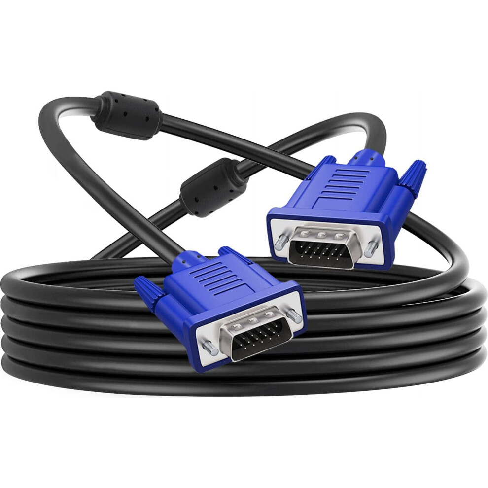 Vga Cable Male To Male 15 Feet 917087688833