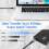USB4 Cable Thunderbolt 4 240W 4ft 40Gbps 8K@60Hz 4