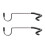 Stainless Steel Camping Tent Hooks 2 pcs 1