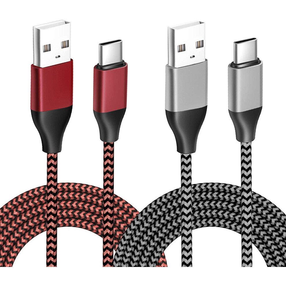 Ps5 Controller Charging Cable Usb-C 10 Ft Nylon Braided 917087689779
