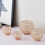 Decorative candle holder with inlaid rhinestones 6