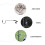 Stainless Steel Camping Tent Hooks 2 pcs 4