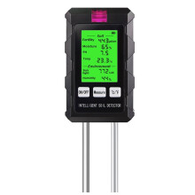 6 in 1 Digitale Multifunctionele Bodemtester Bodemvruchtbaarheid PH Temperatuur Vochtigheid Zonlicht Luchtvochtigheidsdetector