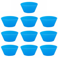 Giyblacko silicone baking cups non-stick 10 pcs