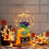 Halloween slik gaveposer velour store 8