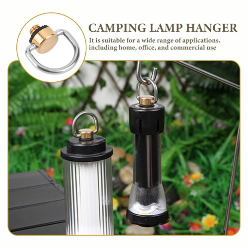 Camping Lamp Hanger Stainless Steel Outdoor Light Hook 1