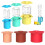 Silicone Ice Tray with Lid 40 oz Cylindrical 6