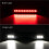 3X High Mount Stop Light 3Rd Tail Brake Light for Chevy Silverado  C/K 1500 1988-1998 1