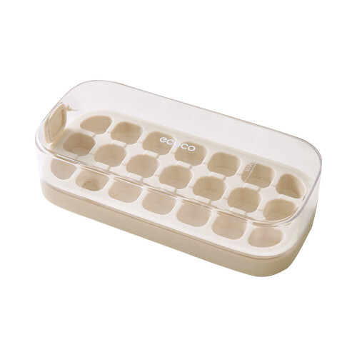 Ice lattice mold container for making and storing ice blocks 1