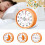 Visual Countdown Timer Silent Magnetic 60-Minute 1