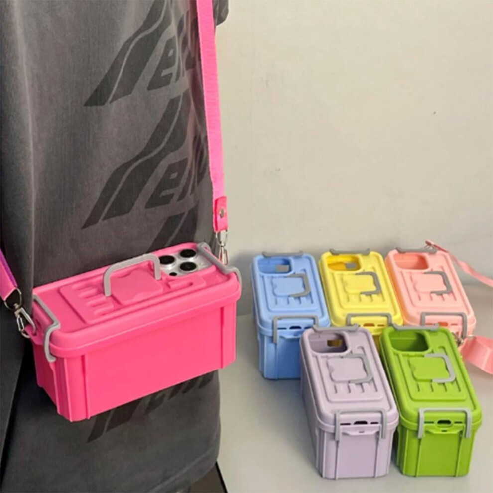 Hukuky Phone Case Suitcase Style For Iphone Crossbody Bag 917087705370