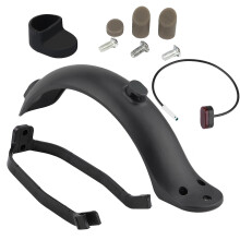 Achterspatbord + Beugel + Haak + Achterlicht voor M365 Elektrische Scooter