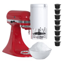 Scheerijshulpstuk voor Keukenmixer, Geschoren Ijs- en Sneeuwkegelhulpstuk voor Keukenmixer