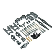 Voor  1/12 12428 12423 12427 RC Auto-Onderdelen FY-Model Verbeterde Metalen Onderdelen Zwenkarmstoel RC Auto-Onderdelenset, Titanium