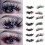Christmas Eyelashes Natural 3D 25mm 1 Pair 3
