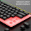 Syligr RGB gaming keyboard and mouse set wired mechanical 6
