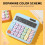 Mechanical Switch Calculator 12-Digit LCD Large Buttons 5