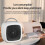 MOQIN mini electric space heater 600W portable with handle 6