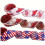 Independence Day ribbon bow with stars, 25m 5