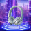 X3 Active Noise Cancelling Over-Ear Headphones Silver 4