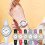 BGZLEU Γυναικείο Αδιάβροχο Ρολόι Νοσηλευτικής με Μαύρο Λουράκι από Λάστιχο 3