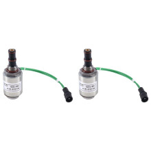 2X Fuel Stop Shutdown Solenoid for CAT Wheel Loader 918F 924G 928G 910E 910F 186-1525