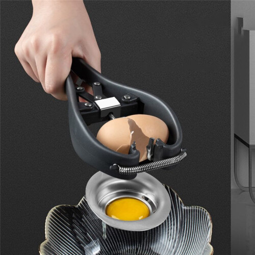 Metal Egg Opener Manual Egg Cutter Egg Opener Separator Kitchen Novelty Accessories 2