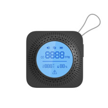 Portable Outdoor Carbon Monoxide Detector CO Alarm Electrochemical Sensor Battery Powered for Home Safety