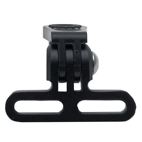 2X Bicycle Headlight Mount Adaptor for Stem Mount Cycling Front Light LED Lamp Holder Bracket Camera Type Connector 2