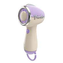 (Purple) Mini Cooling Electric Fan Portable Super Powerful Wind Electric Fan Silent Turbine High-speed Home Handheld Type-C Charge Fan