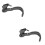 2X SUKOU Bicycle Front Fork Lamp Holder for XOSS Xl400 Flashlight for  Bracket Plastic for 1