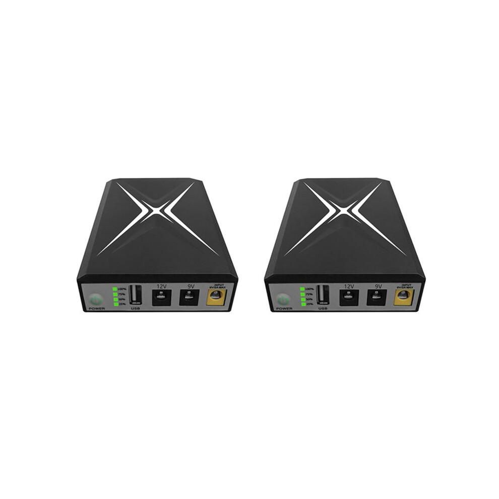 2X 5V 9V 12V Uninterruptible Power Supply Ups Usb 10400Mah/18W Battery Backup For Wifi Router Cctv 6034089969709