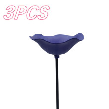 (3PCS Purple) [Metal Butterfly Feeders] 3 Pieces Metal Butterfly Bee Feeders | Vibrant Garden Art, Durable Outdoor Decoration, Perfect Gift For