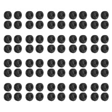 80Pcs Rubber Wheel Tire Tyre Set for MN86 1/12 RC Car DIY Upgrade Spare Parts Accessories