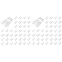 100Pcs PVC Mushroom Spawn Grow Bag Substrate Clear Bags High Temp Pre-Sealable