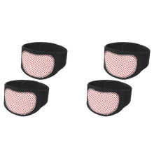 4X Tourmaline Acupressure Self-Heating Shaping Adjustable Arm Trimmers,Thigh Trimmers for Weight Loss and Cellulite Red
