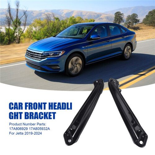 Car Front Headlight Bracket Radiator Support Panel Brace 17A806929 17A805932A for   2019-2024 2