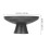 Ceramic tall fruit bowl with footed base 5