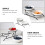 Cake Stand Ceramic and Wrought Iron Multipurpose Rack 4