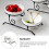 Cake Stand Ceramic and Wrought Iron Multipurpose Rack 5