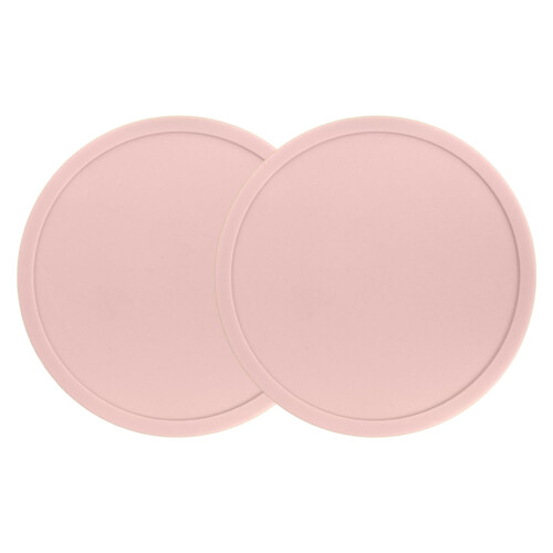 Silicone Cup Holder Round Heat-resistant 2pcs 1