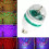 Ampoule LED RGB E27 3W rotative pour projecteur de scène 1