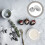 Stainless Steel Coaster Set with Holder 3