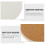 Ceramic coaster set white anti-slip 2 pcs 2