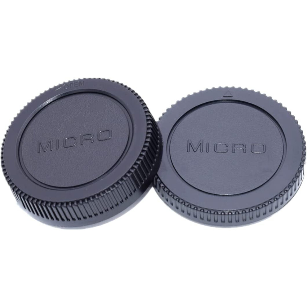 Camera Body And Rear Lens Caps For Micro Four Thirds E-M5 9336866915259