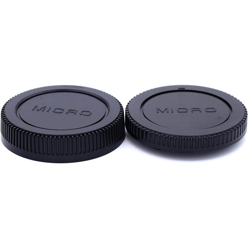 Kamerahus og bagerste objektivdæksel til Micro Four Thirds M3/4 1