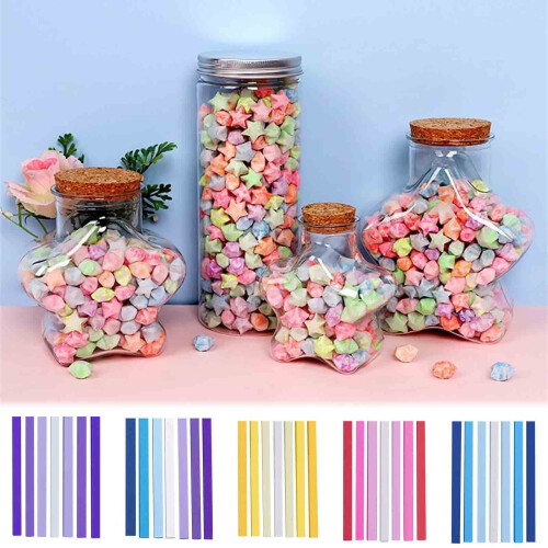 Star Origami Paper Strips Double-Sided 540 Sheets 2