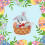 Easter Diamond Art Painting Kit with LED String 1pc 5